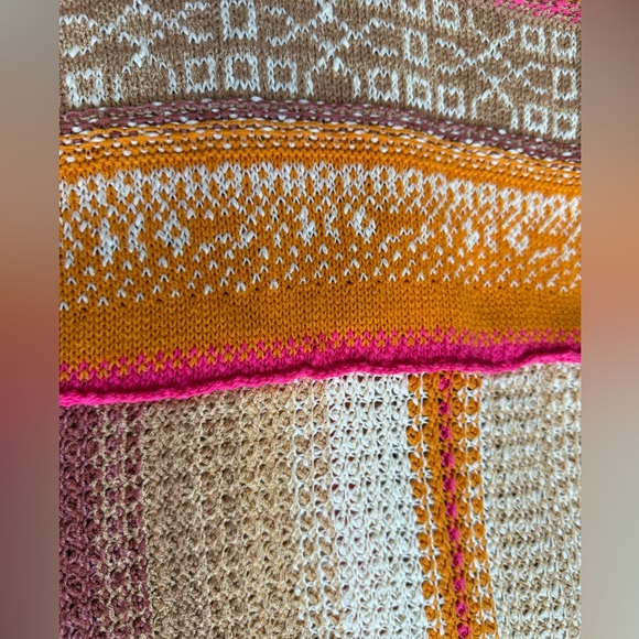 Free People Multicolor Patchwork Sweater - Picture 5 of 10